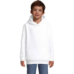 CONDOR KIDS Bluza z kapturem / Bialy S04238-WH-L