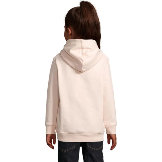 CONDOR KIDS Bluza z kapturem / Kremowy Róż S04238-CP-3XL