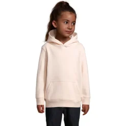 CONDOR KIDS Bluza z kapturem / Kremowy Róż S04238-CP-5XL
