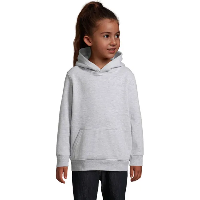 CONDOR KIDS Bluza z kapturem / Szary Melanż 2 S04238-GY-3XL