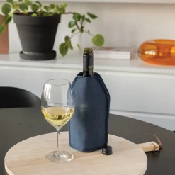 Cooler do wina Vino RPET / Niebieski P915.0125