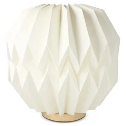 Coollux składana papierowa lampa LED Luna 25cm inspirowana origami / Naturalny LT40727-N0094