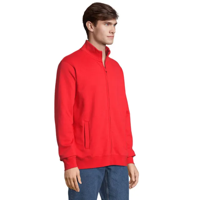 COOPER FULL ZIP SWEAT / Bright Rojo S04240-BT-M