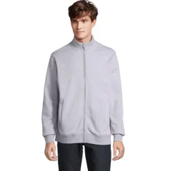 COOPER FULL ZIP SWEAT / Szary Melanż 2 S04240-GY-XL