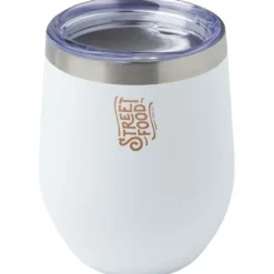 Corzo miedziany kubek próżniowy z certyfikatem RCS 350 ml / Biały 10079901