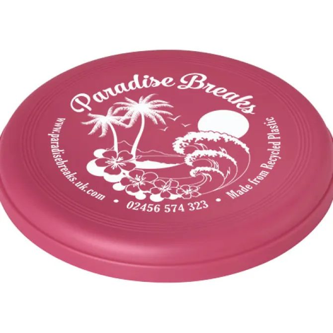 Crest frisbee z recyclingu / Magenta 21024041