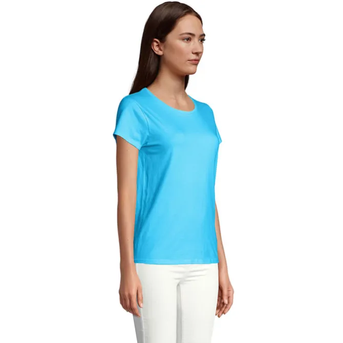 CRUSADER Damski T-SHIRT / Aqua S03581-AQ-M
