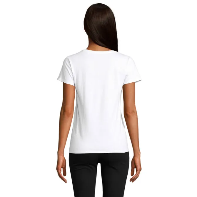 CRUSADER Damski T-SHIRT / Biały S03581-WH-XL