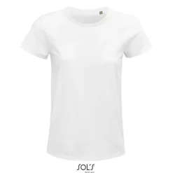 CRUSADER Damski T-SHIRT / Biały S03581-WH-3XL
