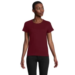 CRUSADER Damski T-SHIRT / Burgundy S03581-BG-XL