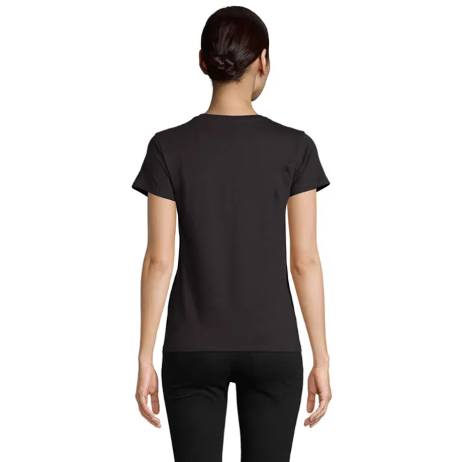CRUSADER Damski T-SHIRT / Deep black S03581-DB-L