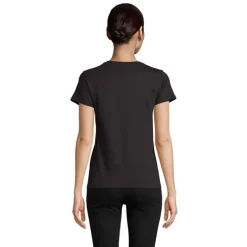 CRUSADER Damski T-SHIRT / Deep black S03581-DB-3XL