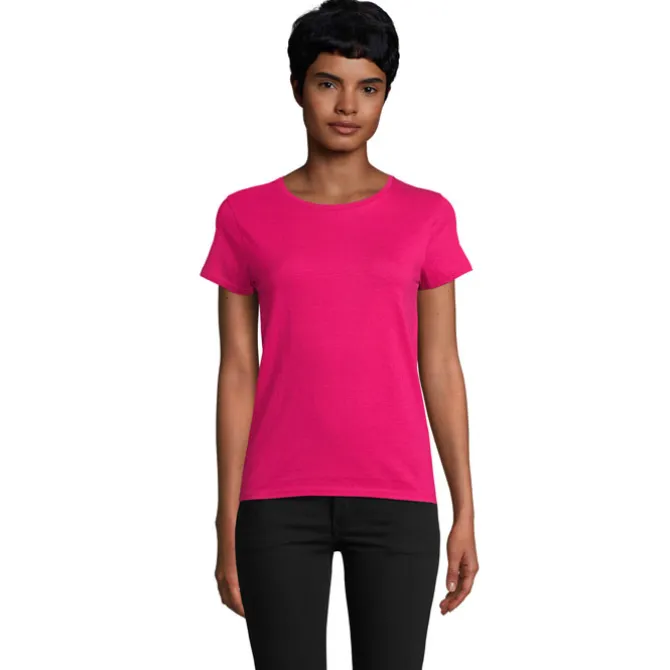 CRUSADER Damski T-SHIRT / Fuchsia S03581-FU-S