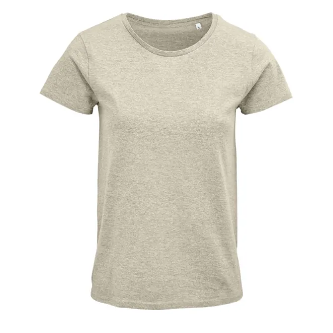 CRUSADER Damski T-SHIRT / Heather Beige S03581-HB-M