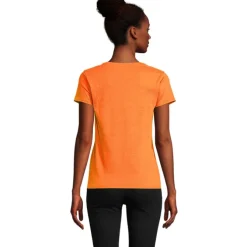 CRUSADER Damski T-SHIRT / Pomaranczowy S03581-OR-L