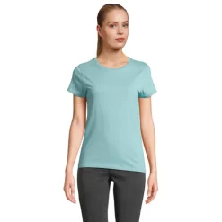 CRUSADER Damski T-SHIRT / Pool Blue S03581-BP-L