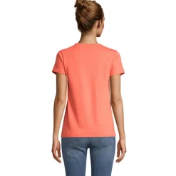 CRUSADER Damski T-SHIRT / Pop Orange S03581-PO-S