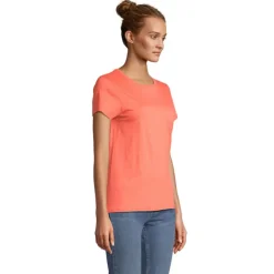 CRUSADER Damski T-SHIRT / Pop Orange S03581-PO-XL