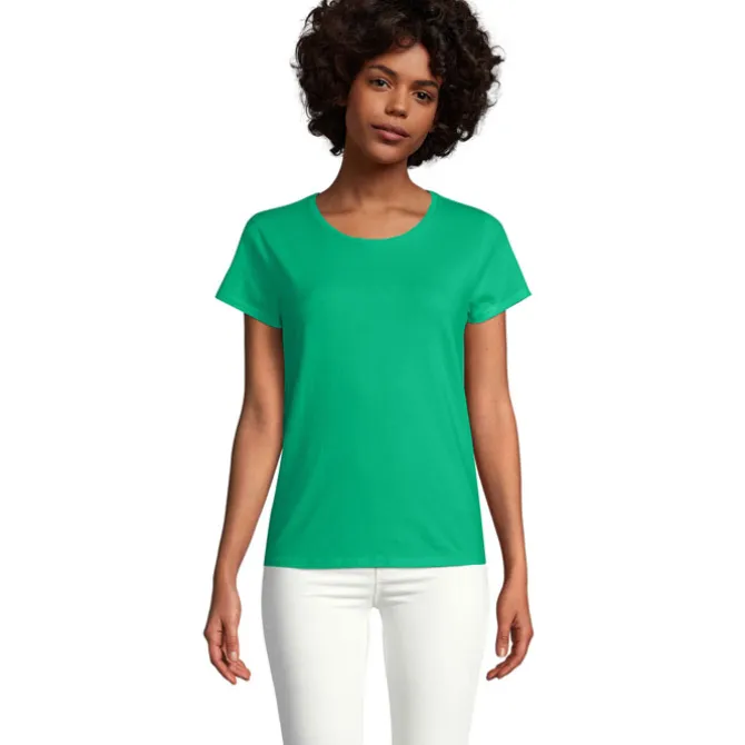 CRUSADER Damski T-SHIRT / Zielony S03581-KG-S