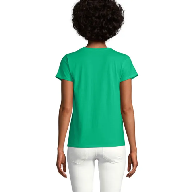 CRUSADER Damski T-SHIRT / Zielony S03581-KG-S