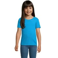 CRUSADER Dziecięcy T-SHIRT / Aqua S03580-AQ-3XL