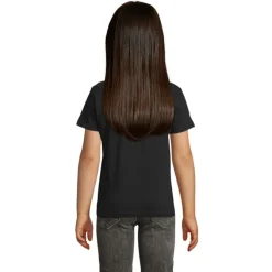 CRUSADER Dziecięcy T-SHIRT / Deep black S03580-DB-M