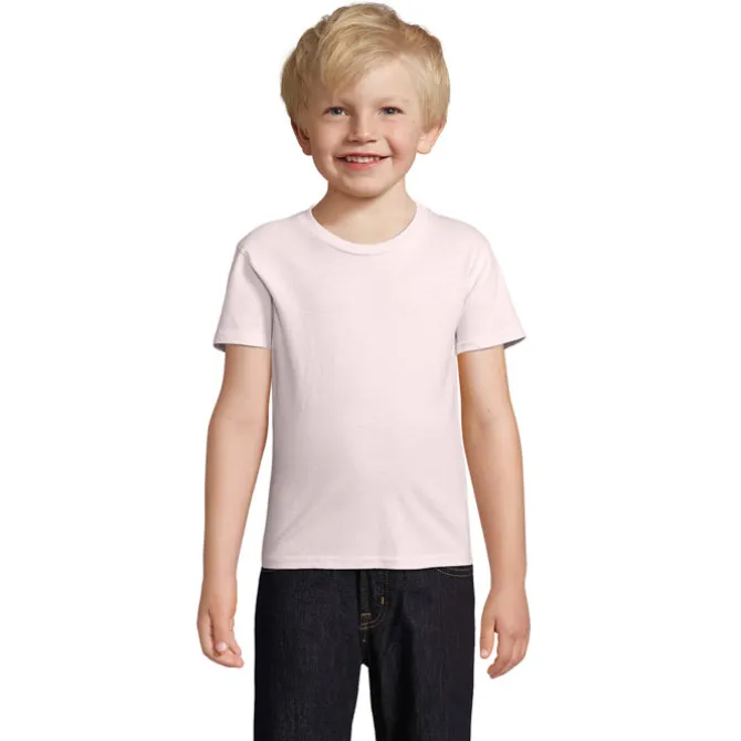 CRUSADER Dziecięcy T-SHIRT / Pale Pink S03580-PP-3XL