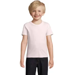 CRUSADER Dziecięcy T-SHIRT / Pale Pink S03580-PP-4XL