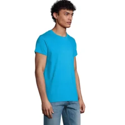 CRUSADER Męski T-SHIRT 150g / Aqua S03582-AQ-3XL