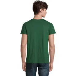 CRUSADER Męski T-SHIRT 150g / Ciemno-zielony S03582-BO-3XL