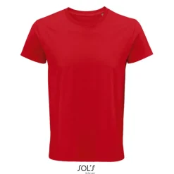 CRUSADER Męski T-SHIRT 150g / Czerwony S03582-RD-4XL