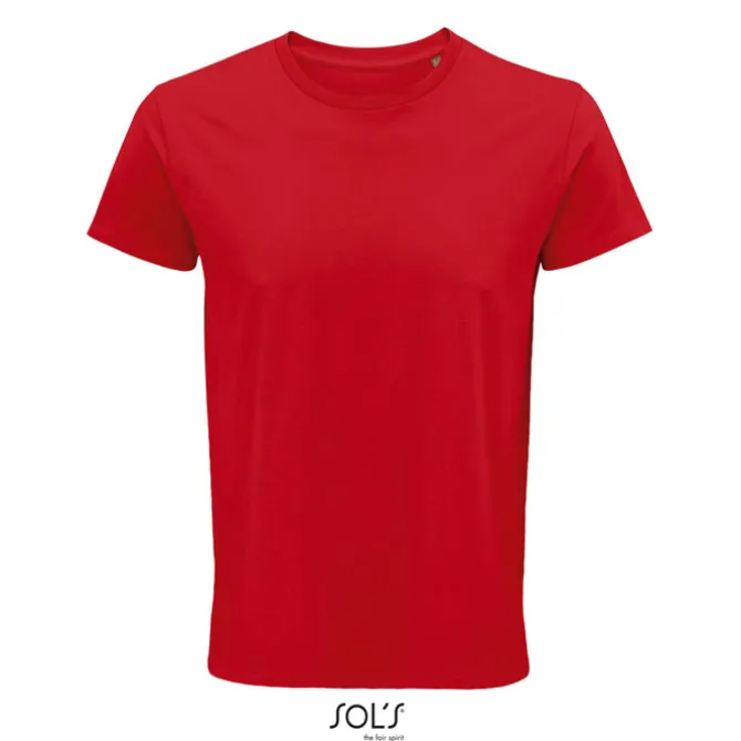 CRUSADER Męski T-SHIRT 150g / Czerwony S03582-RD-4XL