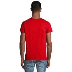 CRUSADER Męski T-SHIRT 150g / Czerwony S03582-RD-3XL