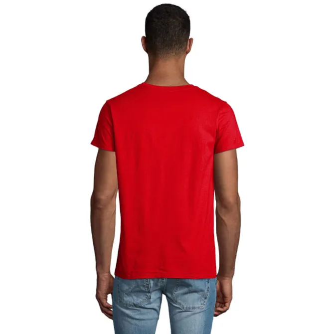 CRUSADER Męski T-SHIRT 150g / Czerwony S03582-RD-M