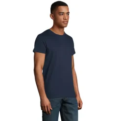 CRUSADER Męski T-SHIRT 150g / Denim S03582-DM-3XL