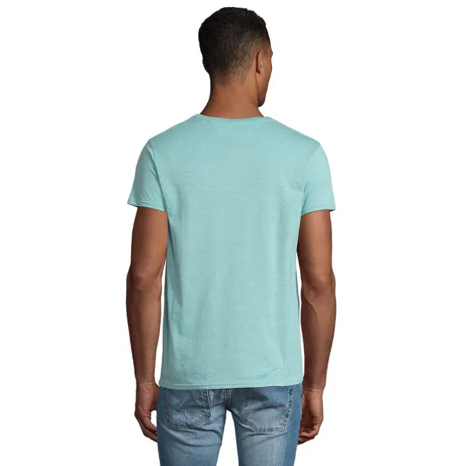 CRUSADER Męski T-SHIRT 150g / Heather Light Green S03582-EJ-S