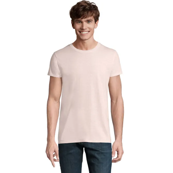 CRUSADER Męski T-SHIRT 150g / Heather Pink S03582-HP-3XL