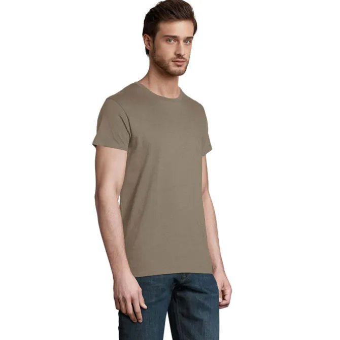CRUSADER Męski T-SHIRT 150g / Khaki S03582-KH-XL