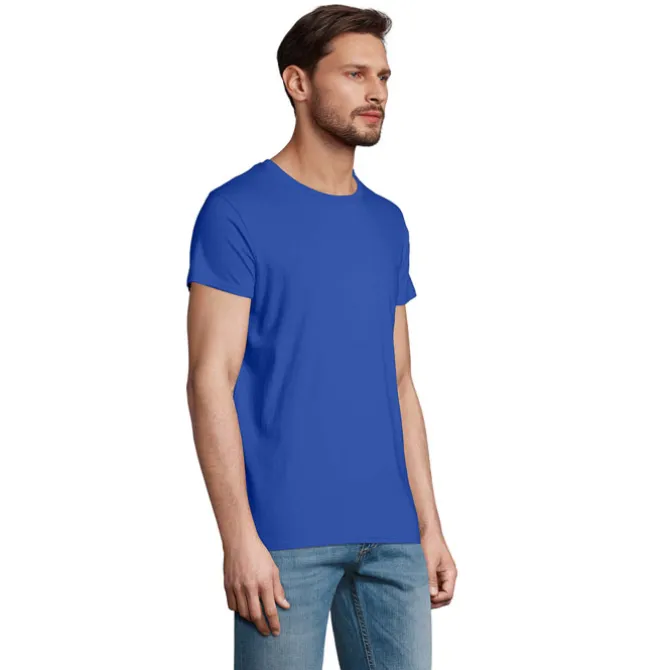 CRUSADER Męski T-SHIRT 150g / Niebieski S03582-RB-L
