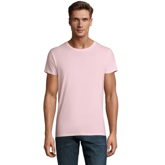 CRUSADER Męski T-SHIRT 150g / Pale Pink S03582-PP-M