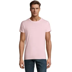CRUSADER Męski T-SHIRT 150g / Pale Pink S03582-PP-S