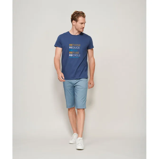 CRUSADER Męski T-SHIRT 150g / Pomarańczowy S03582-OR-XL