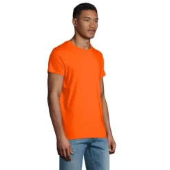 CRUSADER Męski T-SHIRT 150g / Pomarańczowy S03582-OR-L