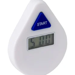 Cyfrowy minutnik pod prysznic / Biały V1207-02