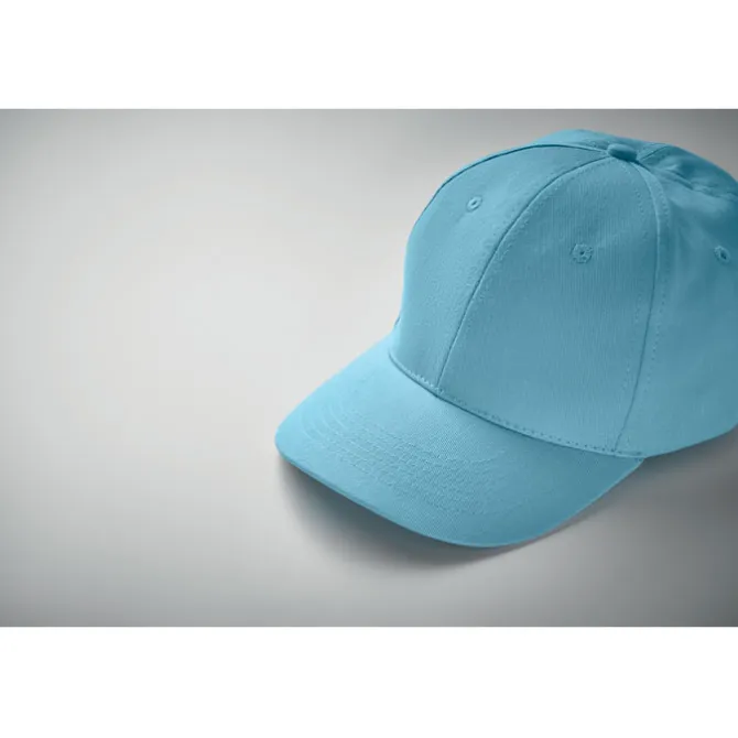 Czapka baseballowa 6 paneli / Baby Blue MO8834-66