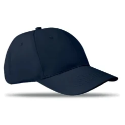 Czapka baseballowa 6 paneli / Granatowy MO8834-04