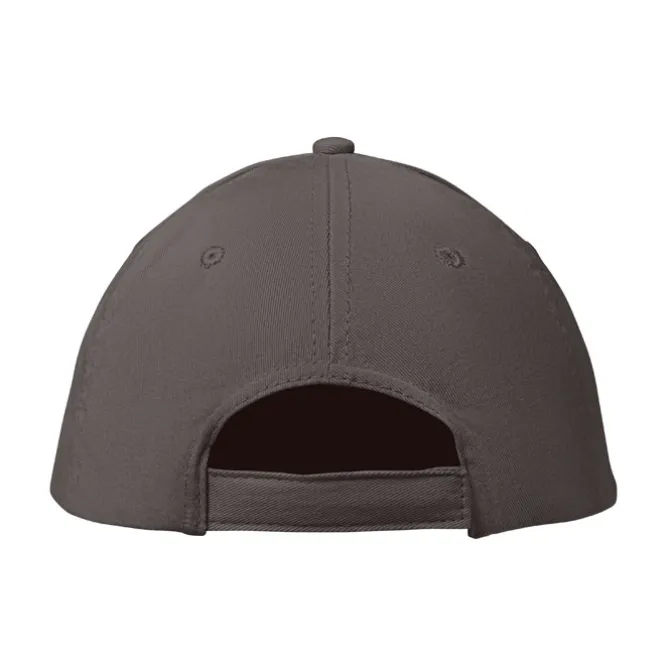Czapka baseballowa 6 paneli / Kamienny Szary MO8834-15