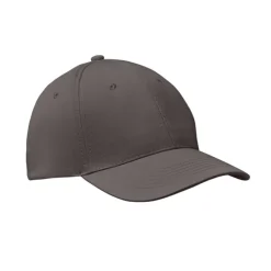 Czapka baseballowa 6 paneli / Kamienny Szary MO8834-15