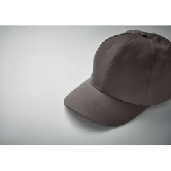Czapka baseballowa 6 paneli / Kamienny Szary MO8834-15