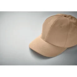 Czapka baseballowa 6 paneli / Kosc Sloniowa MO8834-53